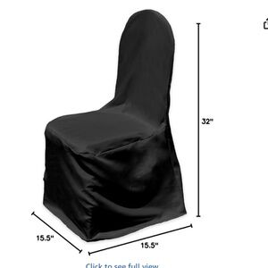 Banquet or Party Chair Covers!  NEW!! Polyester wash and use over & Over!!